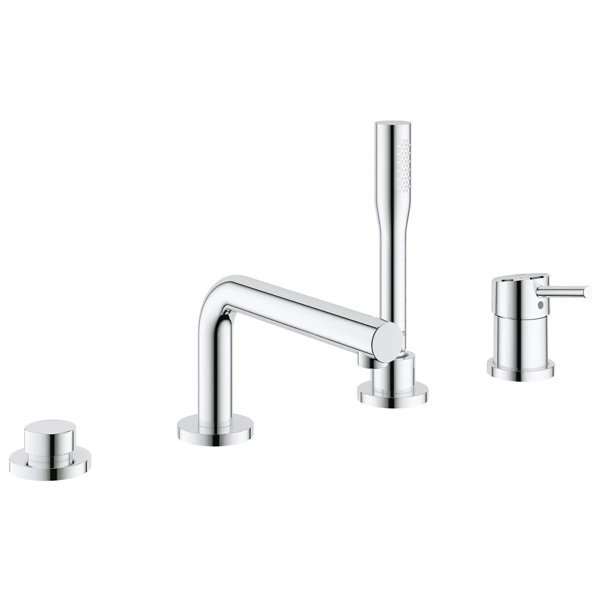 Roman Tub Filler With 2.5 GPM Personal Hand Shower